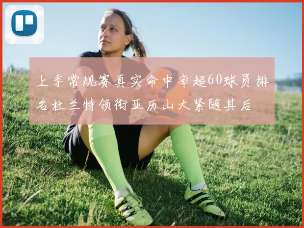 上季常规赛真实命中率超60球员排名杜兰特领衔亚历山大紧随其后